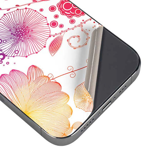Elegant Flowers iPhone 16e Skin